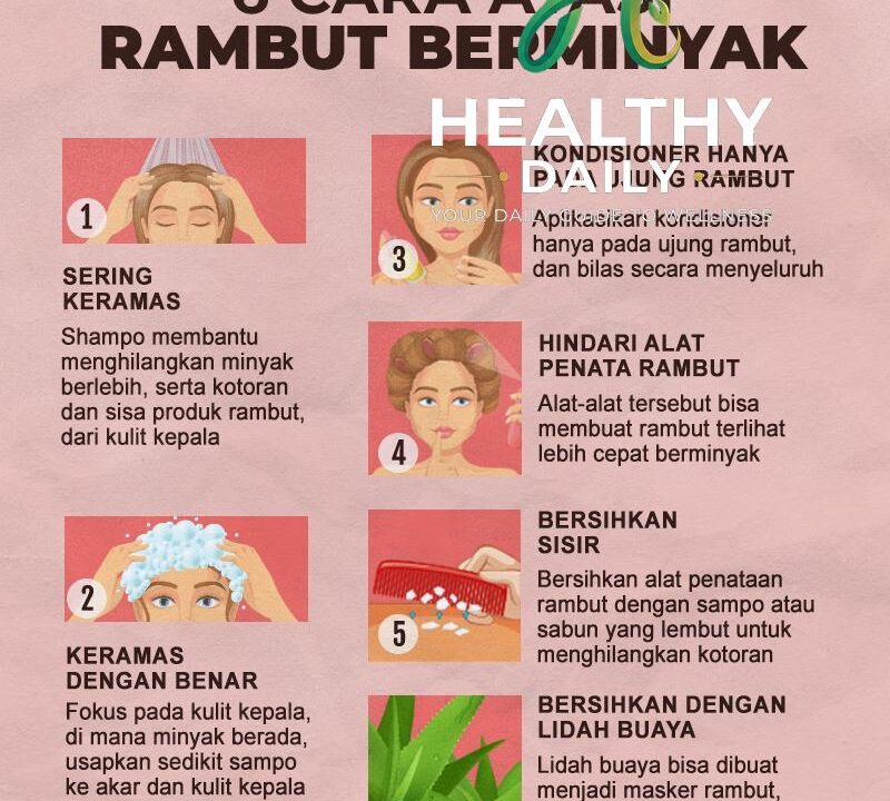 Kebiasaan yang Membuat Rambut Cepat Berminyak, Waspadai Kesalahan Sepele Ini
